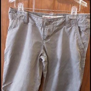 Mossimo brown check relaxed fit pants